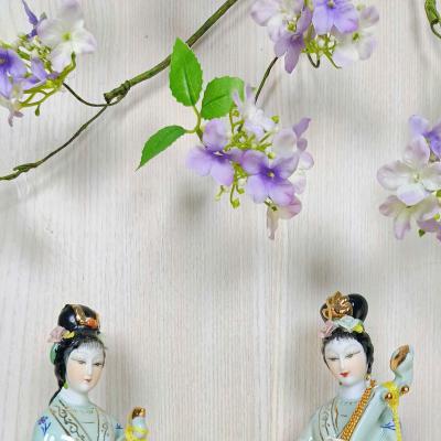 TƯỢNG SỨ TỨ CẦM MEN XANH
